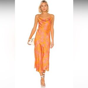 Privacy Please Skyler Maxi dress in Marigold Ana floral, size M